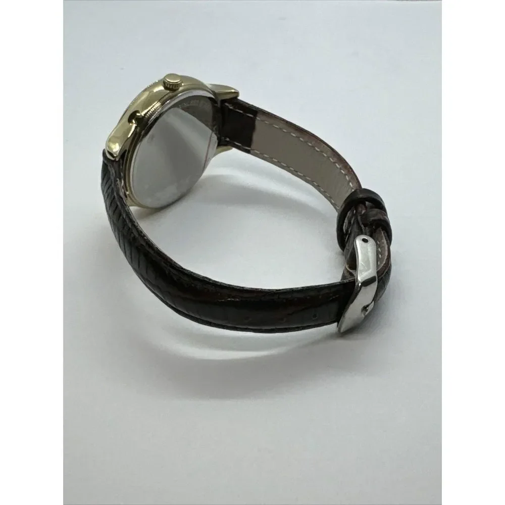 Fossil Laney BQ3391 Women's Leather Strap Analog Dial Quartz Wrist Watch JNA312